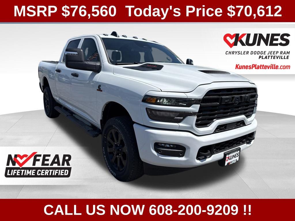 New 2026 RAM 2500 Black Express Crew Cab 4x4 6'4' Box