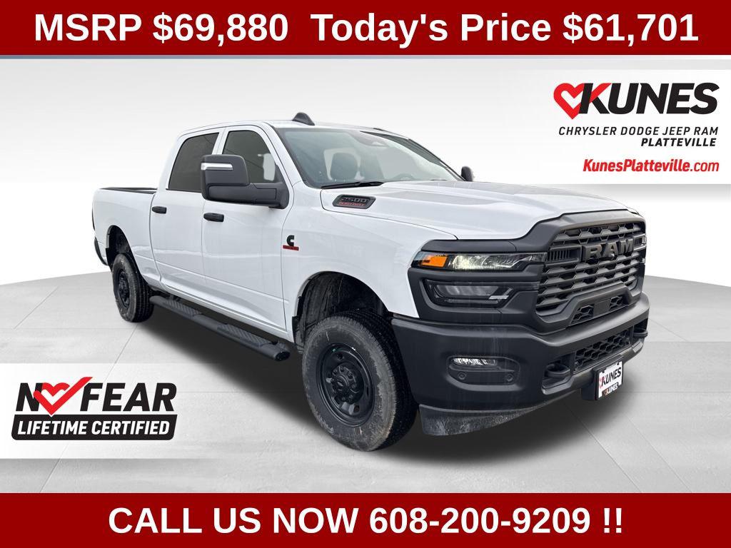 New 2025 RAM 2500 Tradesman Crew Cab 4x4 6'4' Box