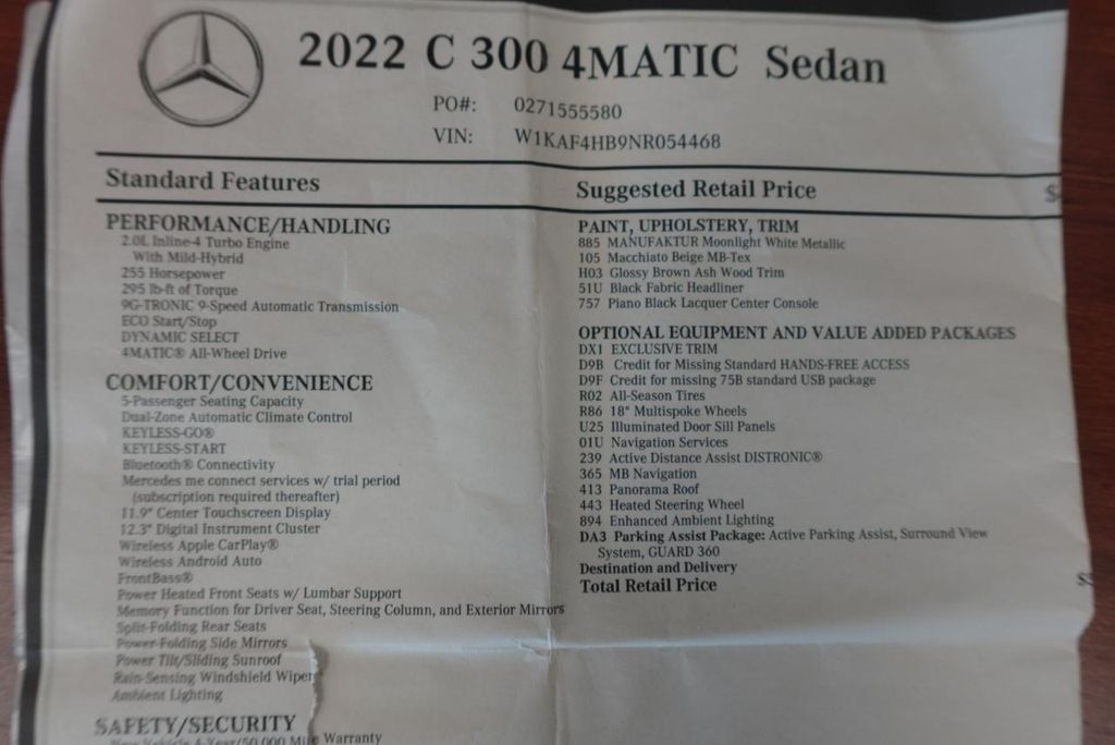 2022 Mercedes-BENZ C-CLASS — миниатюра 24