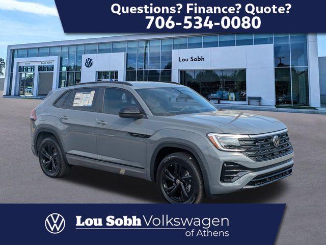 New 2026 Volkswagen Atlas Cross Sport 2.0T SEL R-Line Black