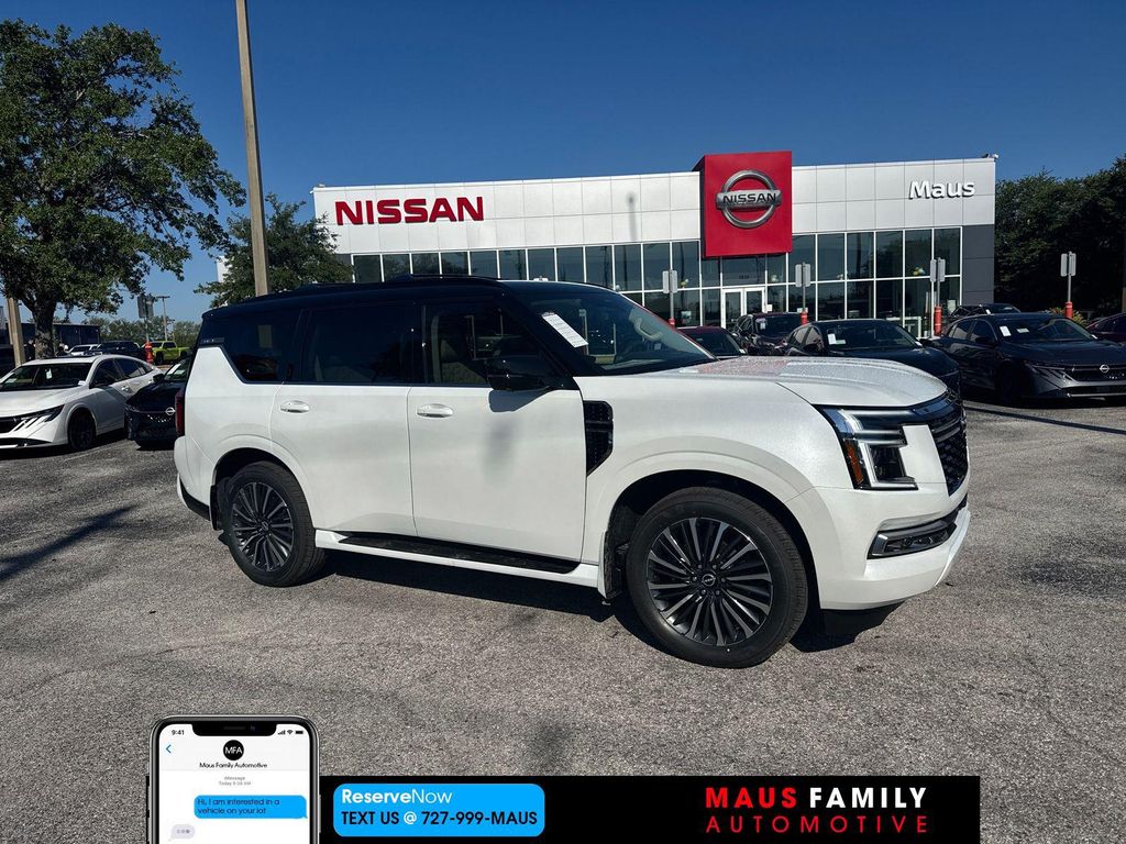 New 2026 Nissan Armada Platinum Reserve