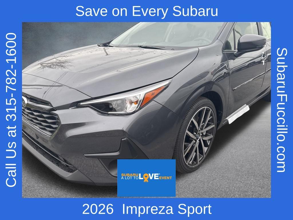 New 2026 Subaru Impreza Sport