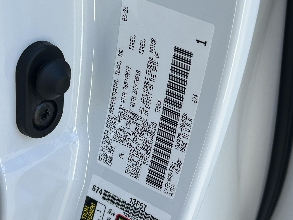 2026 Toyota TUNDRA SR5 缩略图 22