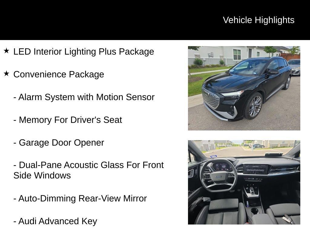 2025 AUDI Q4 E-TRON PREMIUM PLUS 55 QUATTRO — фото 8