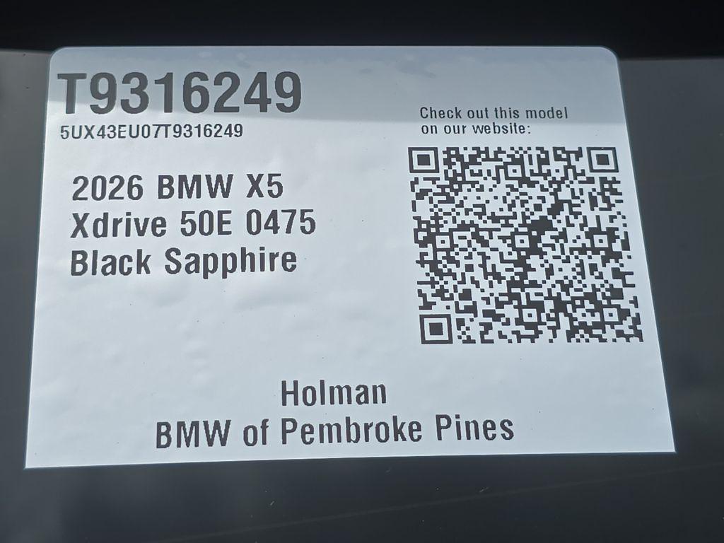 2026 BMW X5 PHEV XDRIVE50E — миниатюра 30
