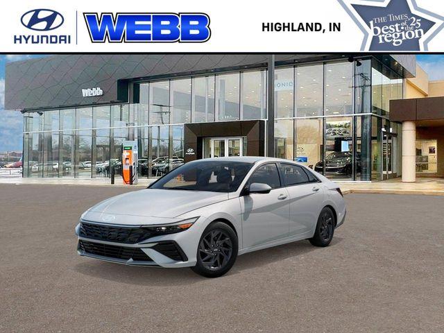 New 2026 Hyundai ELANTRA HEV Blue