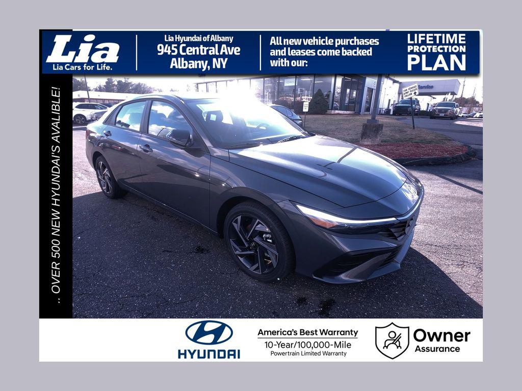 New 2026 Hyundai ELANTRA HEV Blue