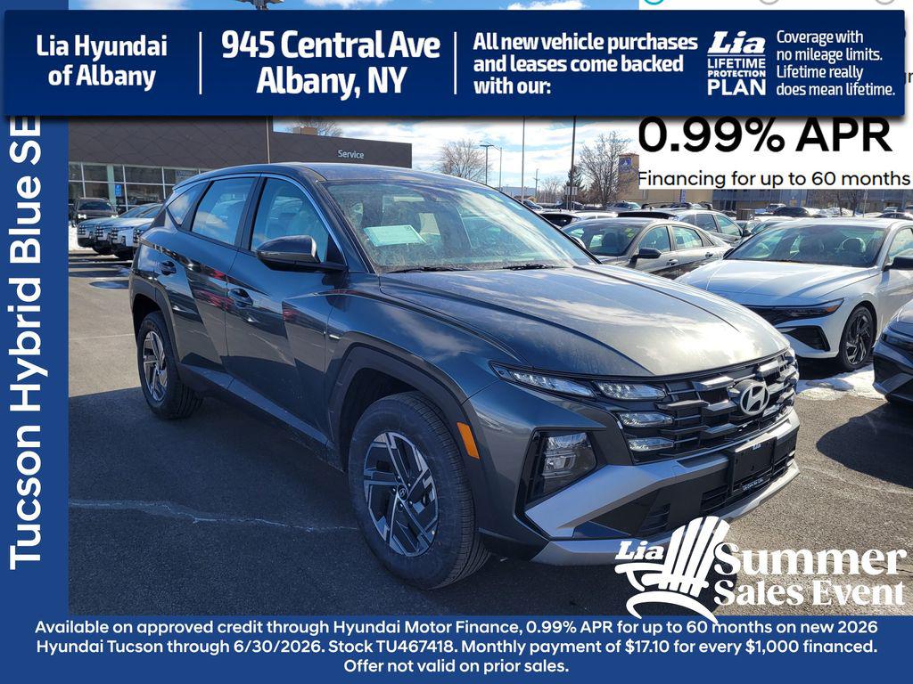 New 2026 Hyundai TUCSON Hybrid Blue SE