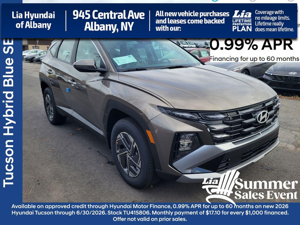 New 2026 Hyundai TUCSON Hybrid Blue SE
