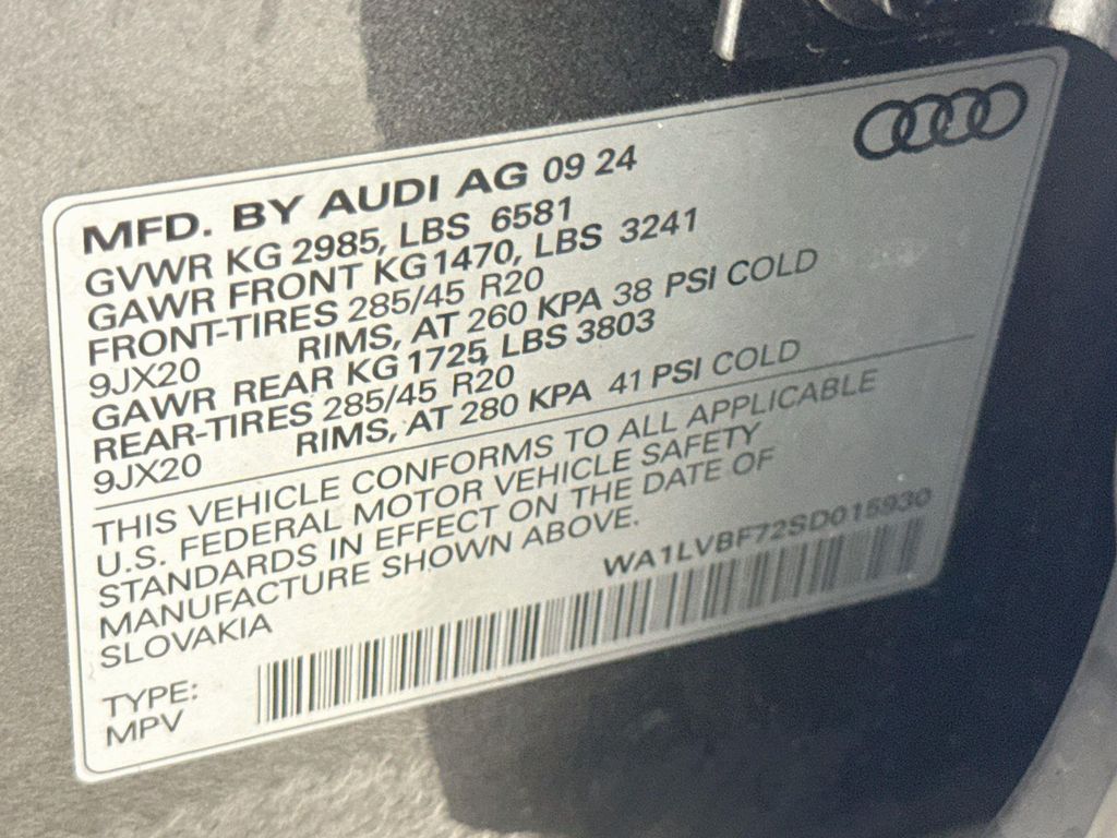 2025 AUDI Q7 55 PREMIUM PLUS 缩略图 32