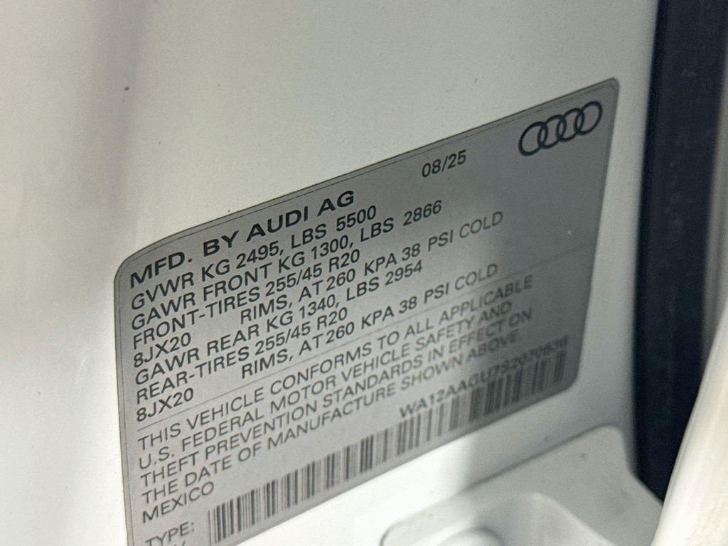 2025 AUDI Q5 PREMIUM PLUS TFSI QUATTRO S TRONIC 缩略图 32