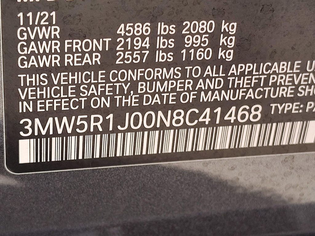 2022 BMW 330 330I thumbnail 12