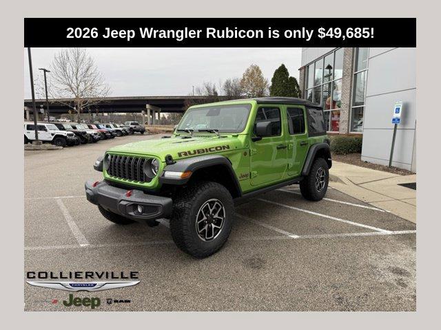 New 2026 Jeep Wrangler Rubicon