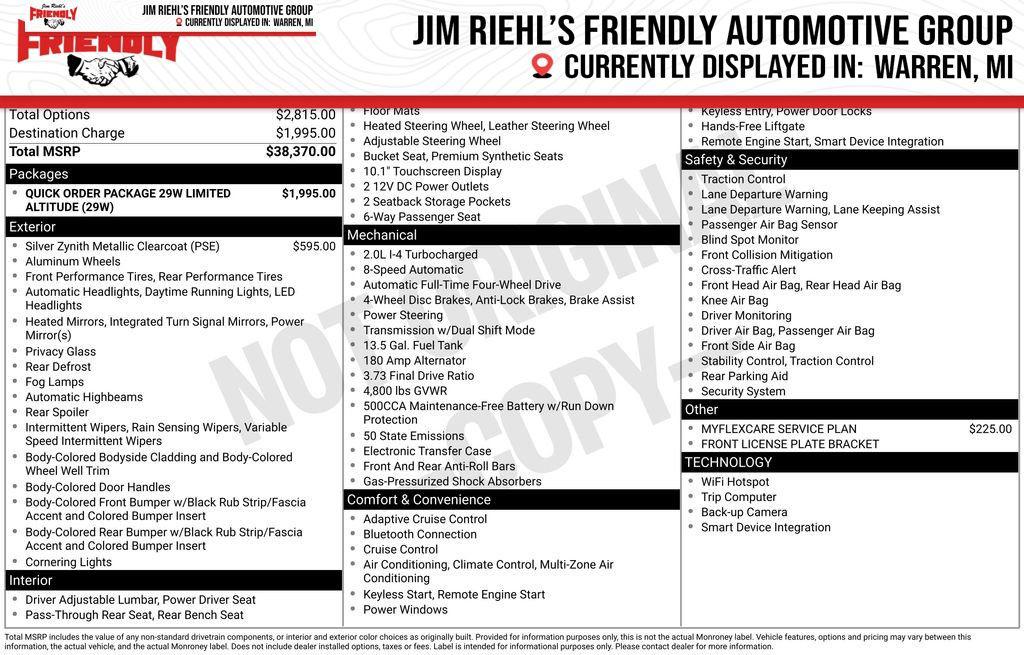 New 2026 Jeep Compass Limited