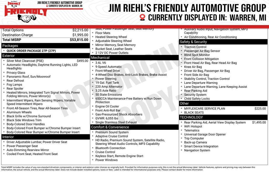 New 2026 Chrysler Pacifica Limited