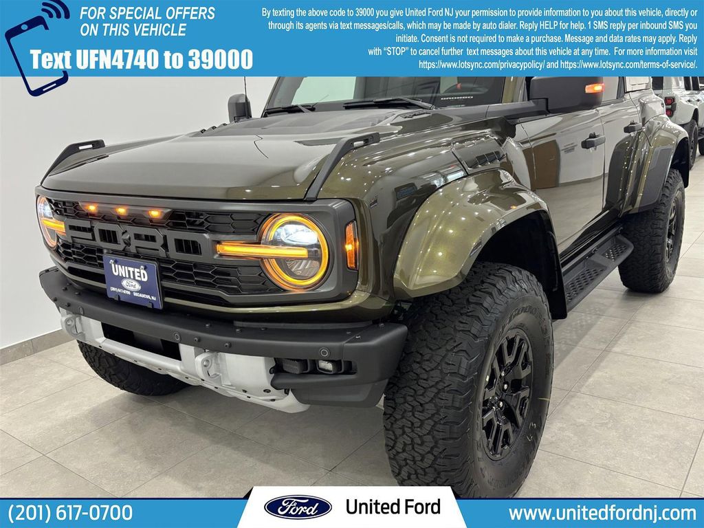 New 2026 Ford Bronco Raptor
