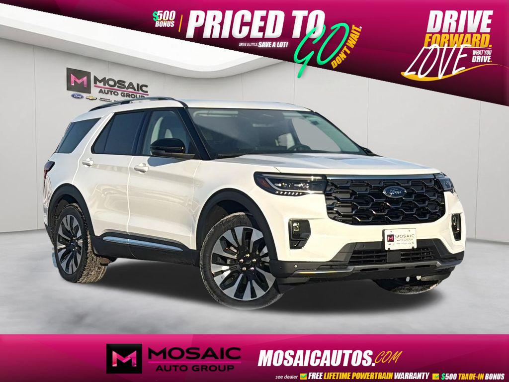 New 2026 Ford Explorer Platinum