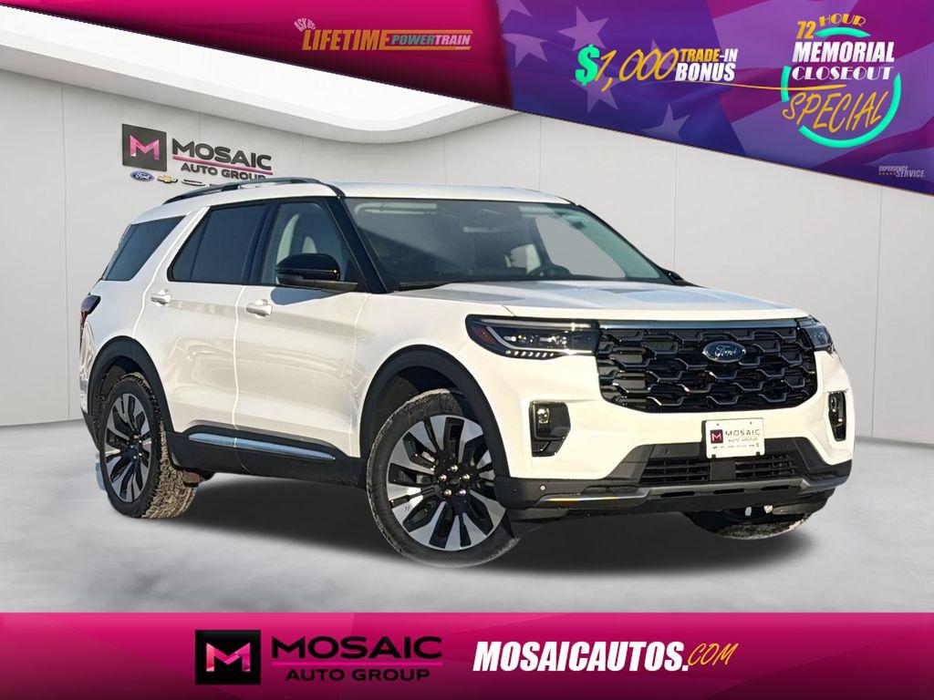 New 2026 Ford Explorer Platinum