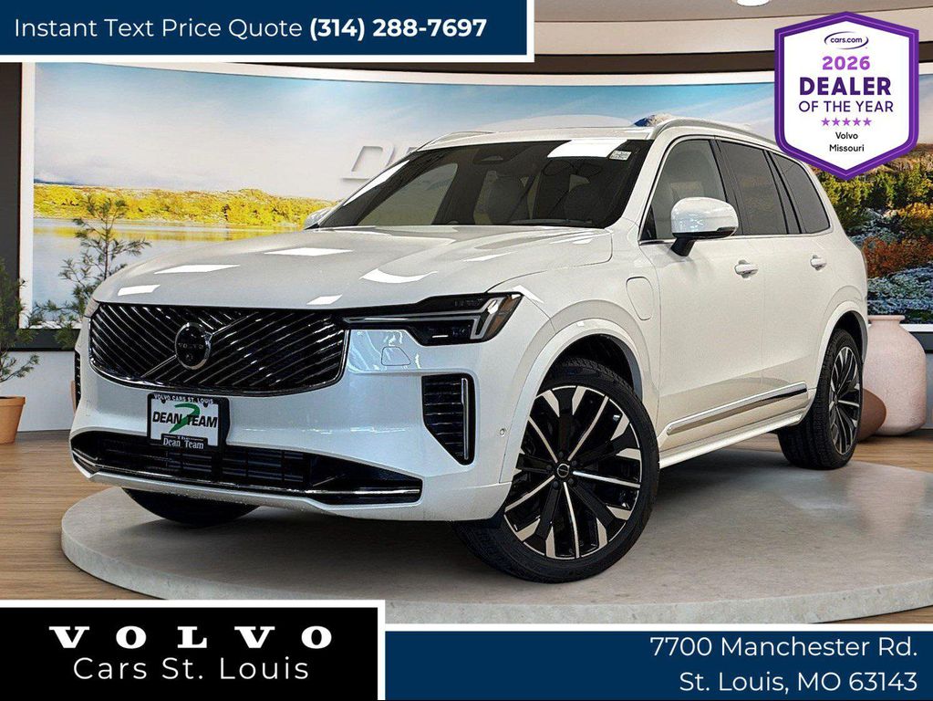 New 2026 Volvo XC90 Plug-In Hybrid Ultra, T8 AWD, Electric/Gasoline, Bright, 7 Seats