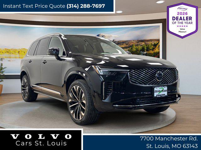 New 2026 Volvo XC90 Ultra, B6 AWD Gas (mild hybrid), Gasoline, Bright, 7 Seats