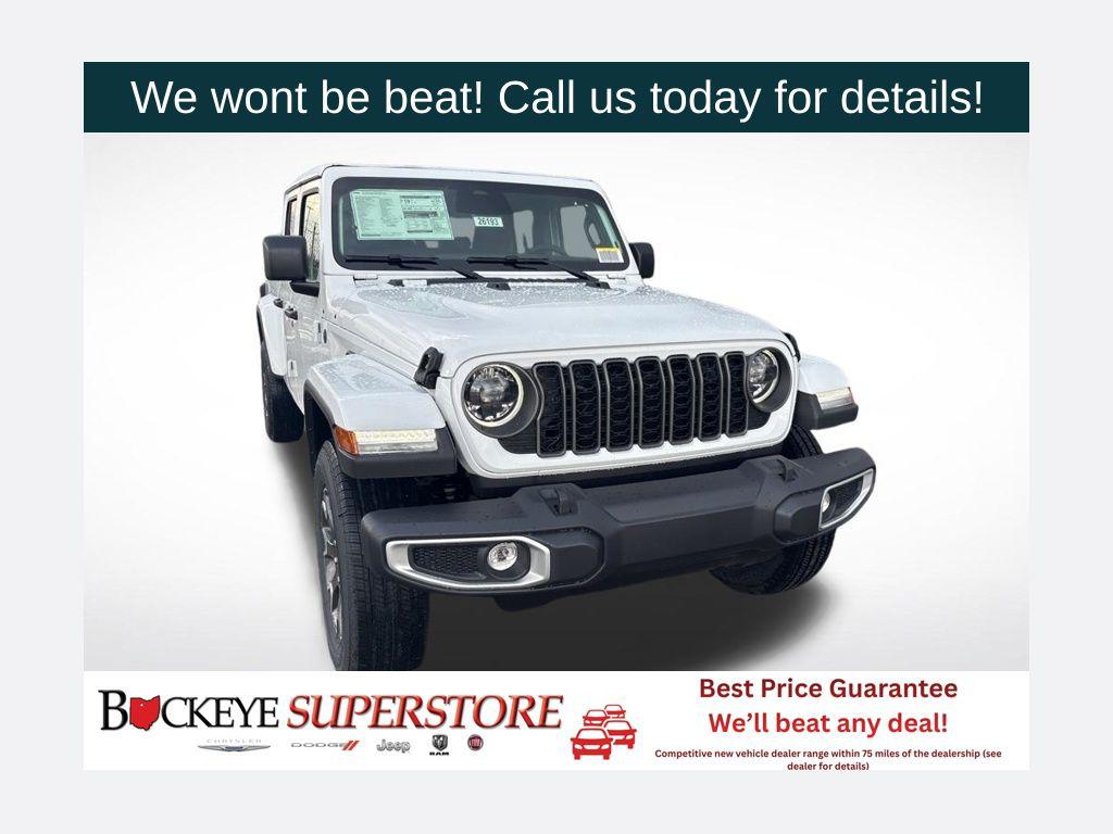 New 2026 Jeep Gladiator Sahara 4x4