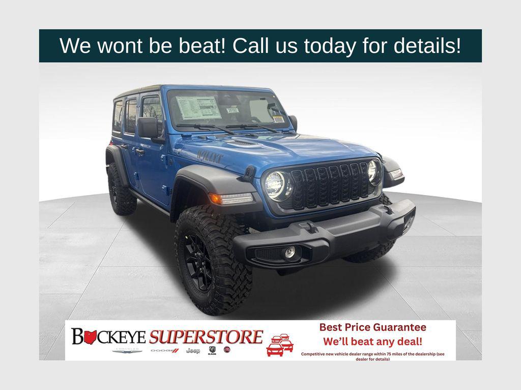 New 2026 Jeep Wrangler Willys