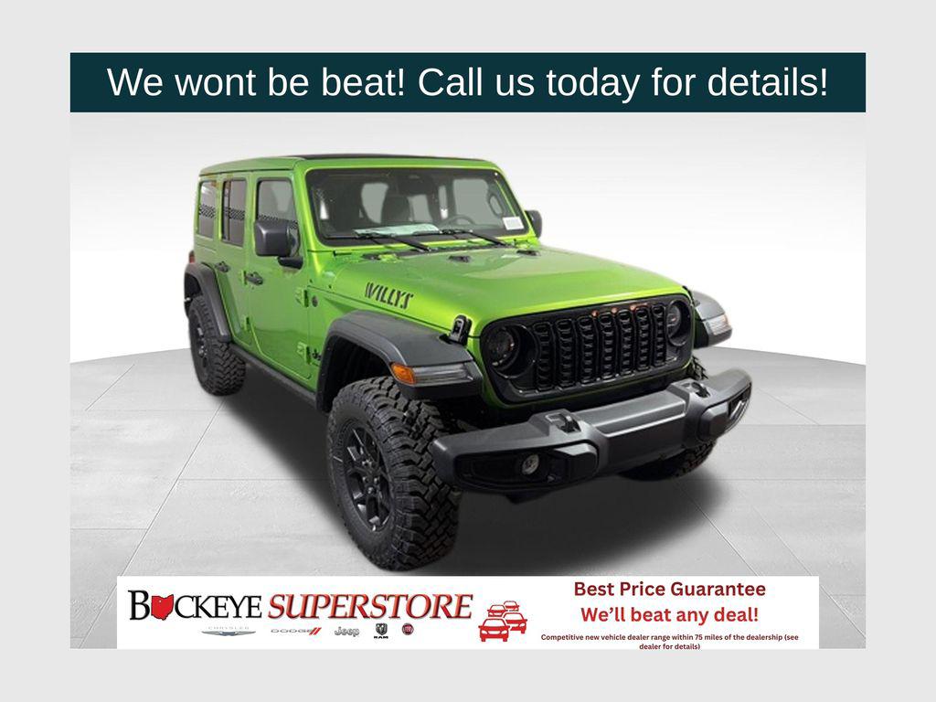 New 2026 Jeep Wrangler Willys