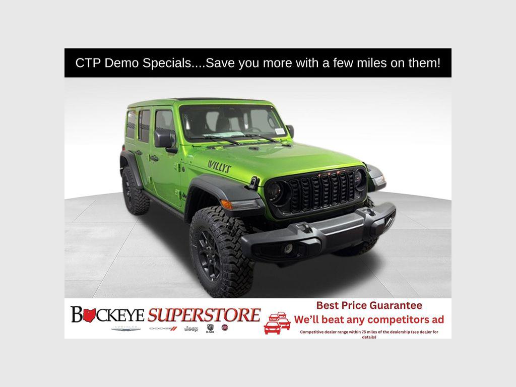 New 2026 Jeep Wrangler Willys