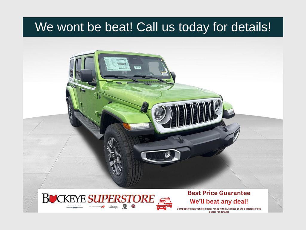 New 2026 Jeep Wrangler 4-Door Sahara 4x4