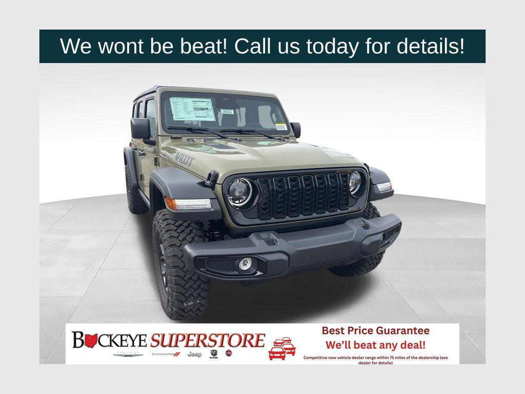 New 2026 Jeep Wrangler Willys