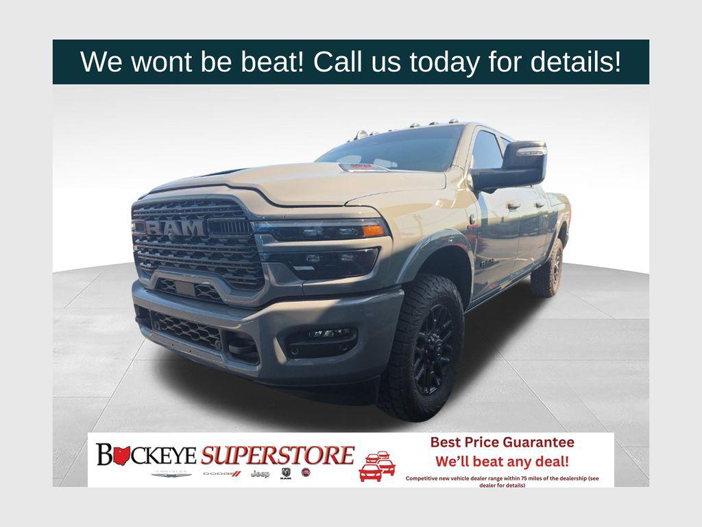 New 2026 RAM 2500 Limited Mega Cab 4x4 6'4' Box