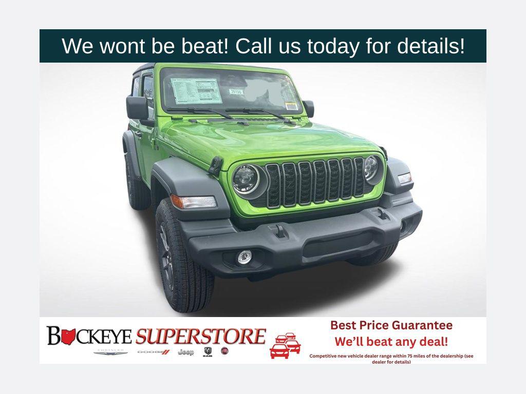 New 2026 Jeep Wrangler Sport S