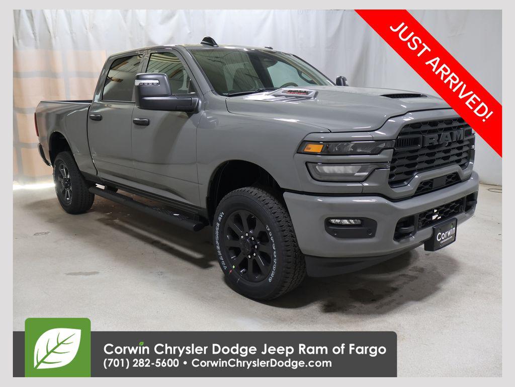 New 2026 RAM 2500 Black Express Crew Cab 4x4 6'4' Box
