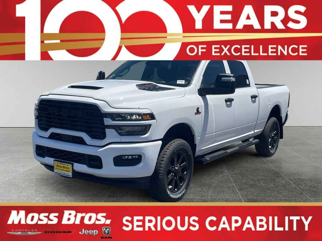 New 2026 RAM 2500 Black Express Crew Cab 4x4 6'4' Box