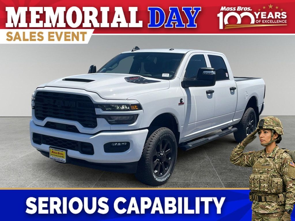 New 2026 RAM 2500 Black Express Crew Cab 4x4 6'4' Box