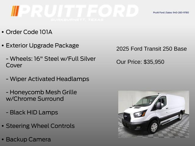 2025 FORD TRANSIT-250 BASE — фото 6
