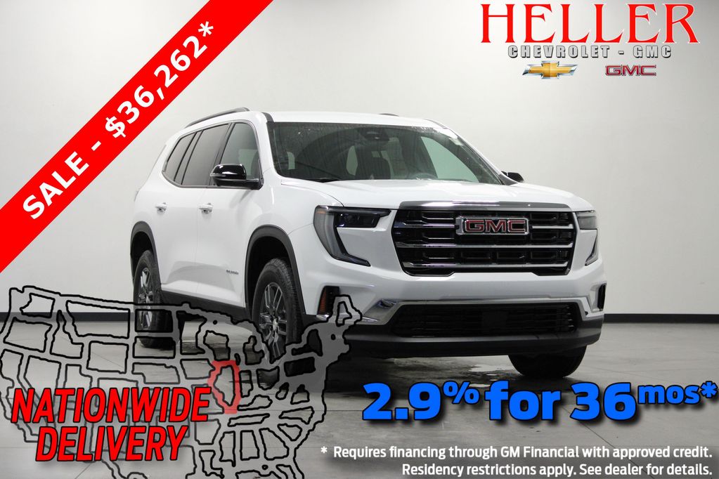 New 2025 GMC Acadia FWD Elevation
