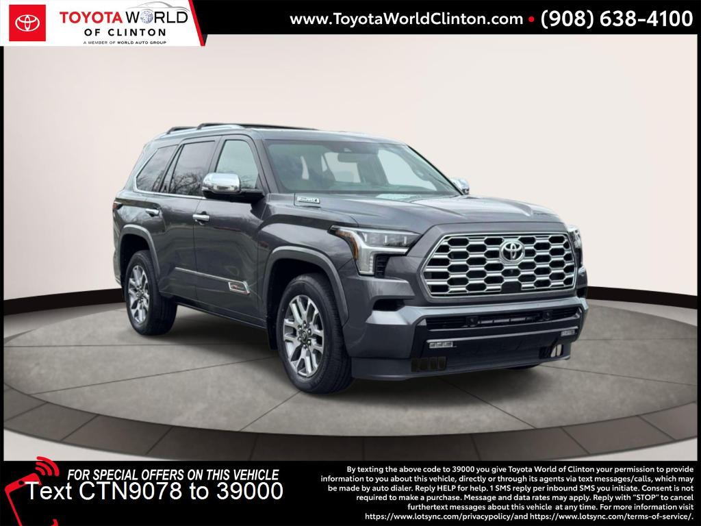 New 2026 Toyota Sequoia 1794 EDITION