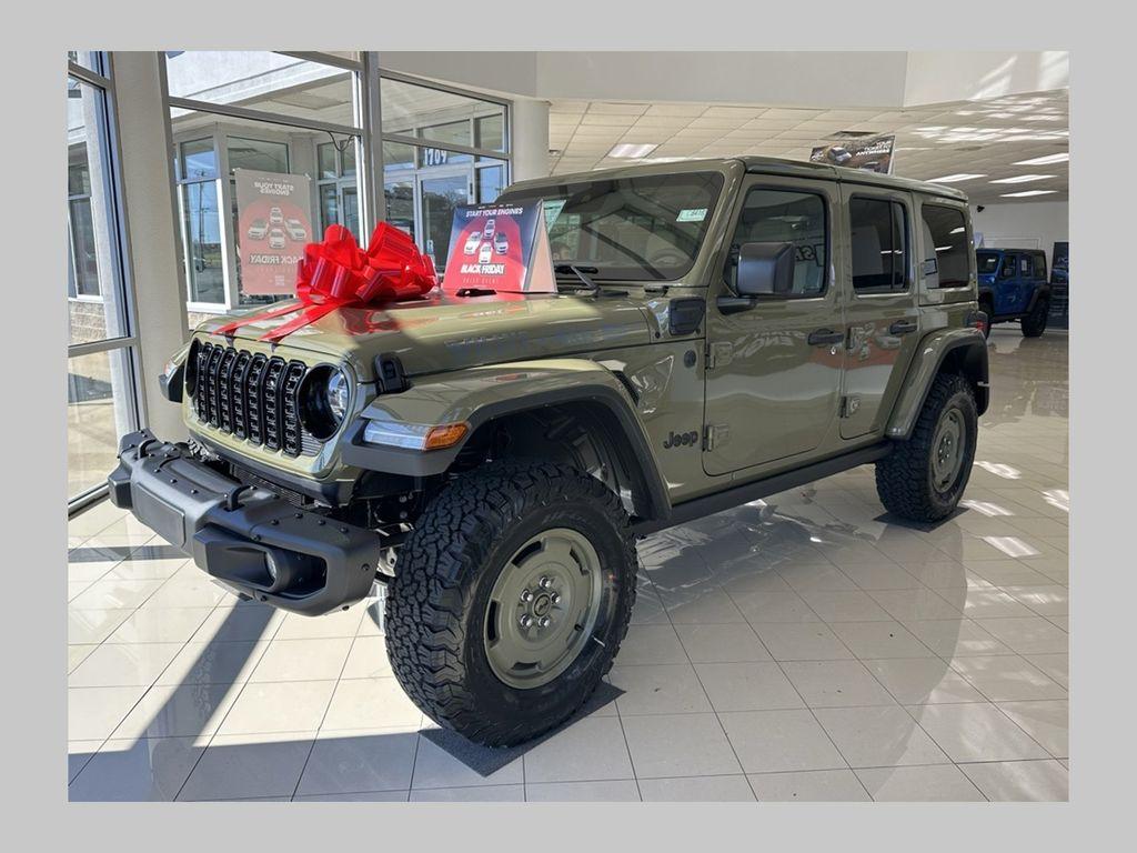 New 2025 Jeep Wrangler 4xe Sport