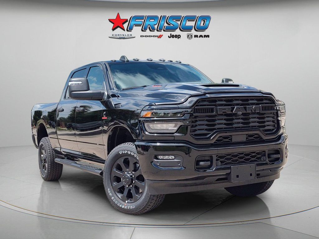 New 2026 RAM 2500 Black Express Crew Cab 4x4 6'4' Box