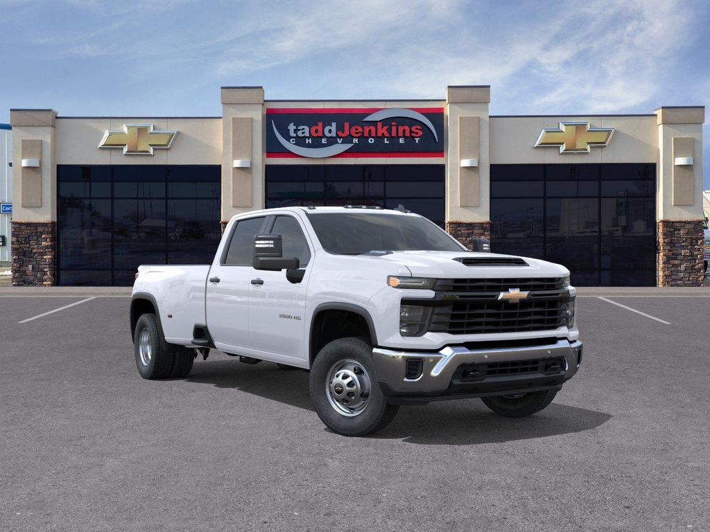 New 2026 Chevrolet Silverado 3500 Crew Cab, Long Bed, WT Dual Rear Wheel, RWD