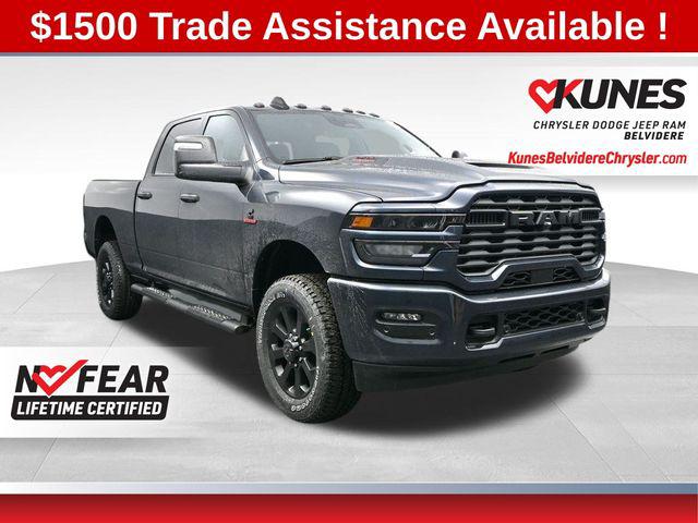 New 2026 RAM 2500 Black Express Crew Cab 4x4 6'4' Box