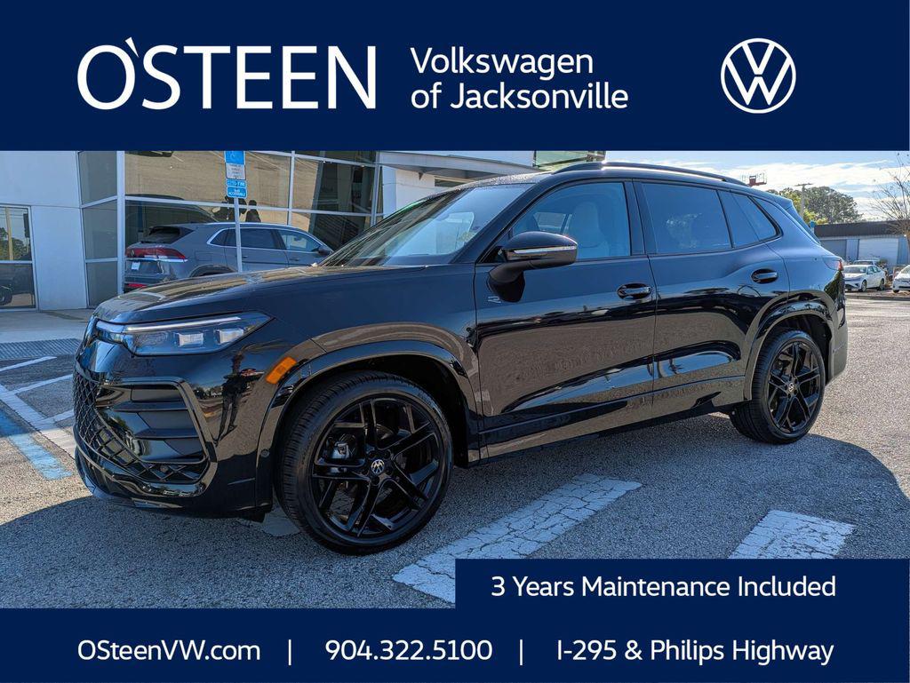 New 2026 Volkswagen Tiguan 2.0T SE R-Line Black