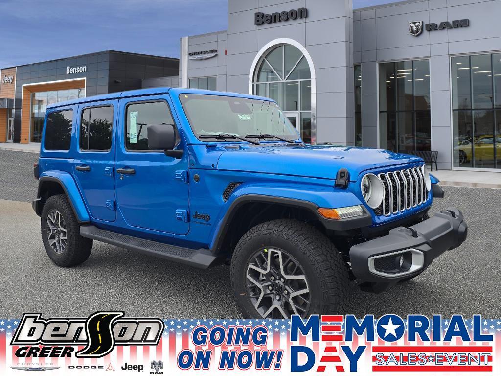 New 2025 Jeep Wrangler 4-Door Sahara 4x4