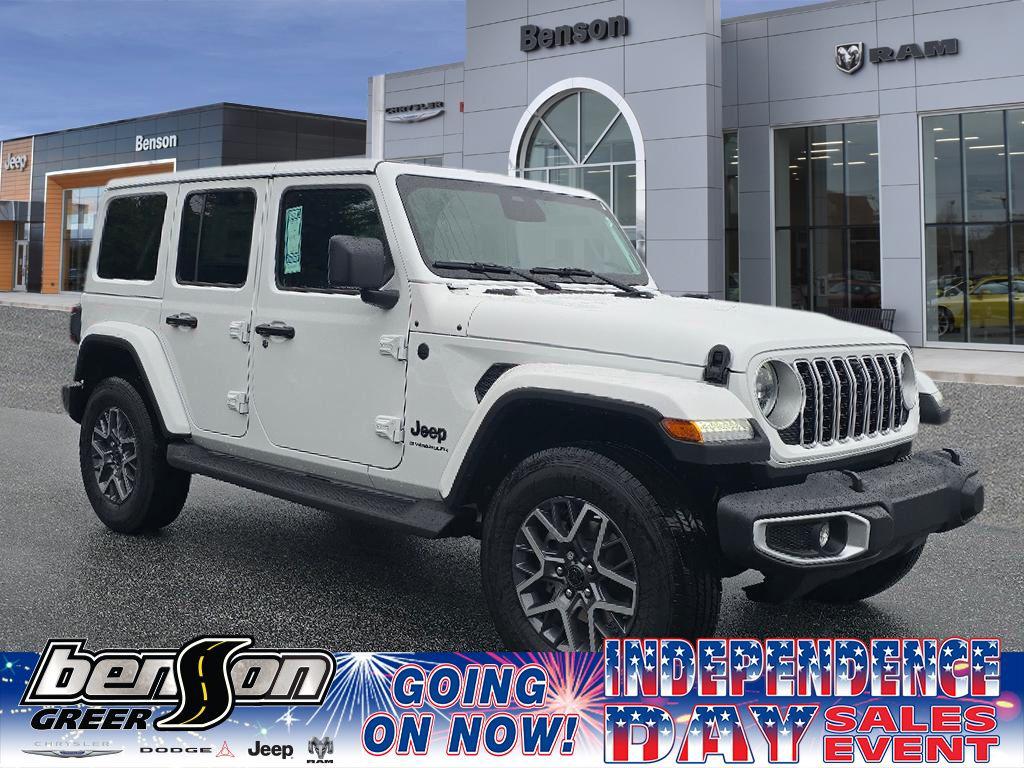 New 2025 Jeep Wrangler 4-Door Sahara 4x4
