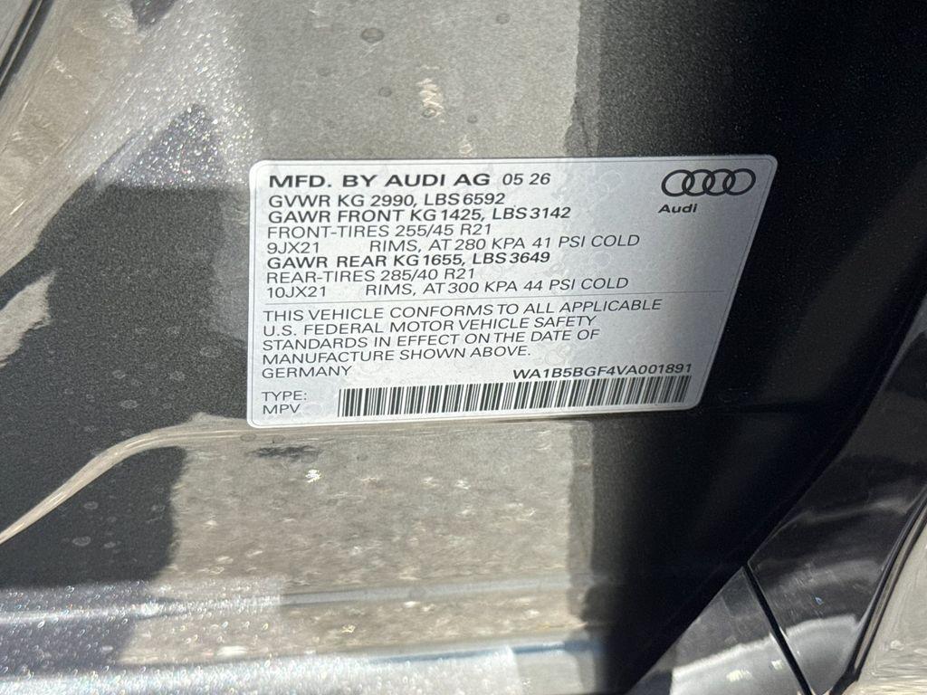 2027 AUDI SQ6 E-TRON SPORTBACK PREMIUM PLUS 缩略图 27