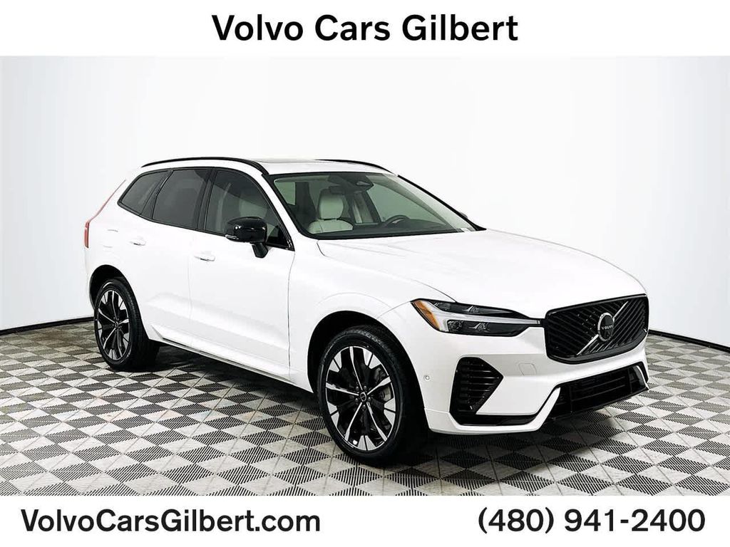 New 2026 Volvo XC60 Plug-In Hybrid Ultra, T8 AWD Electric/Gasoline, Dark