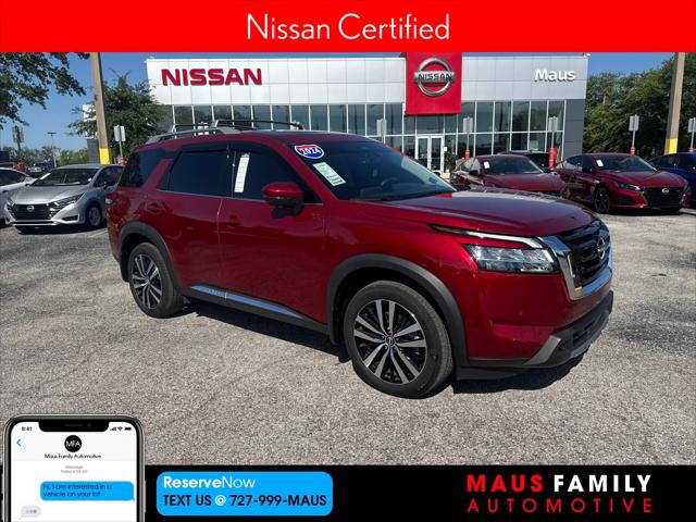 Certified 2024 Nissan Pathfinder Platinum FWD
