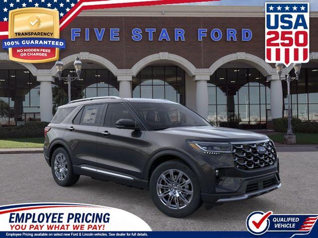 New 2026 Ford Explorer Platinum