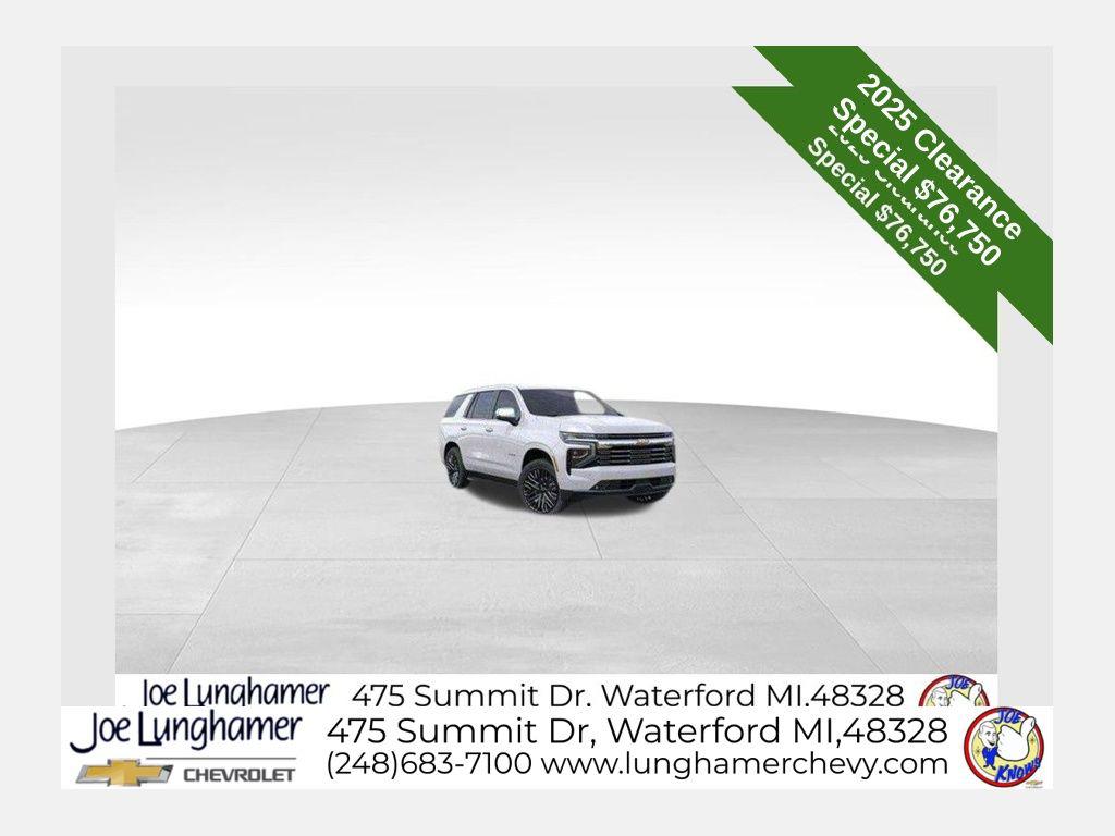 New 2025 Chevrolet Tahoe Premier